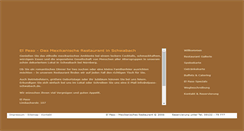 Desktop Screenshot of elpaso-schwabach.de
